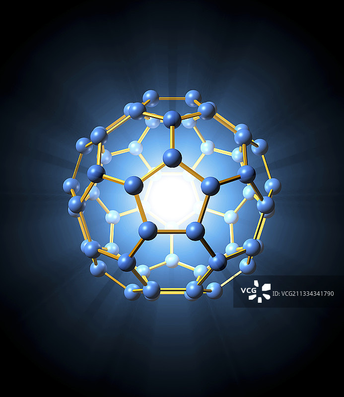 巴克敏斯特富勒烯分子图片素材