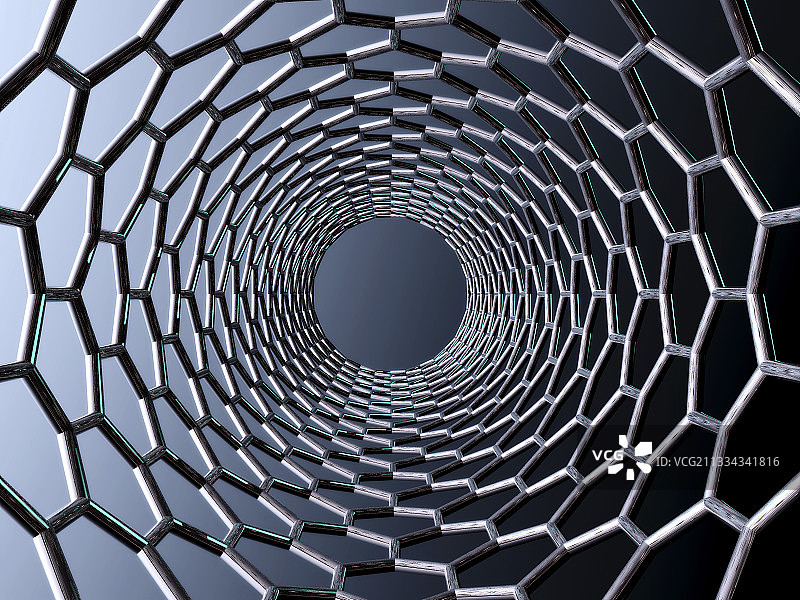 纳米管技术电脑艺术作品图片素材