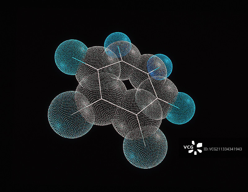 苯分子图片素材
