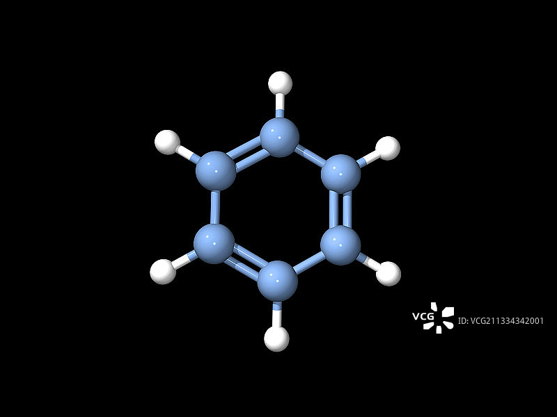 苯分子图片素材