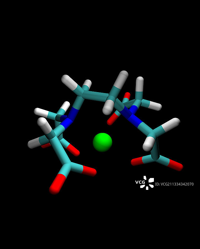 含镁离子的EDTA分子图片素材