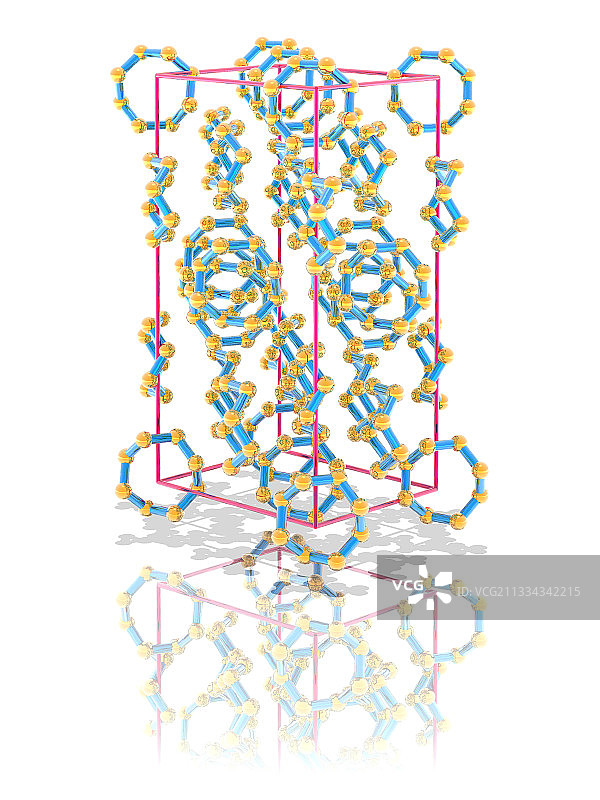 斜方硫晶体图片素材