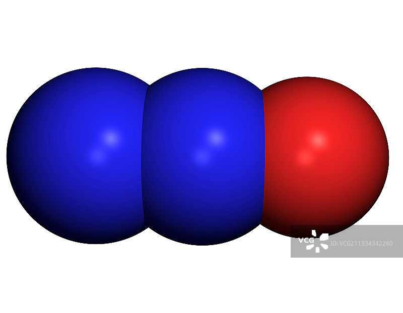 一氧化二氮分子图片素材