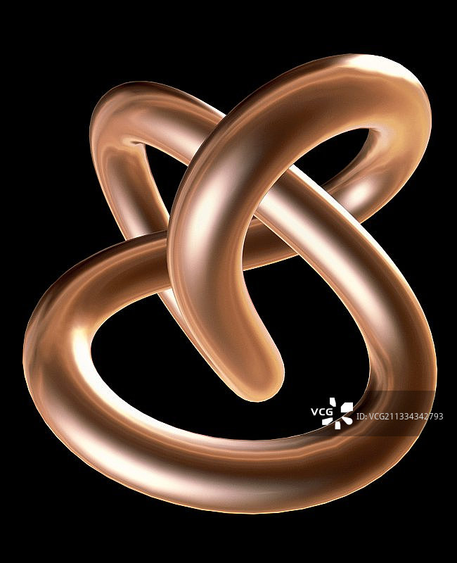 数学纽结环艺术图片素材