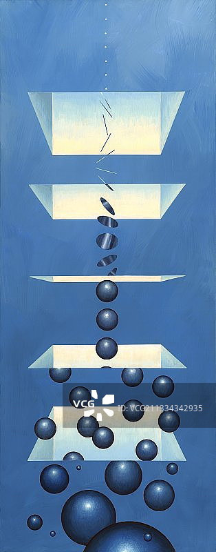 空间维度概念艺术作品图片素材