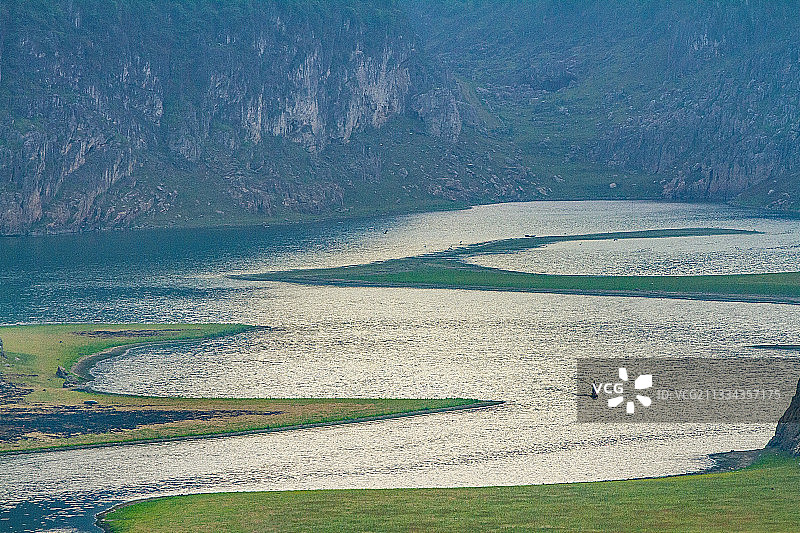 荡漾油菜河图片素材