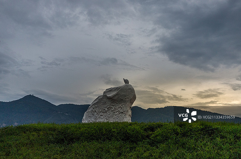 郑和雕塑图片素材