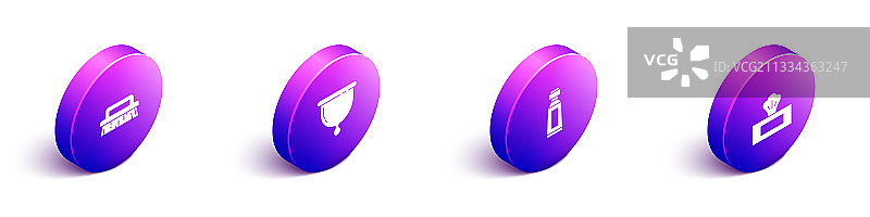 2.5D月经杯清洁刷图片素材