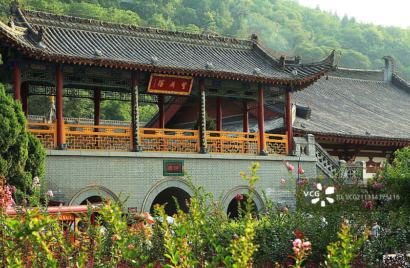 陕西西安华清池图片素材