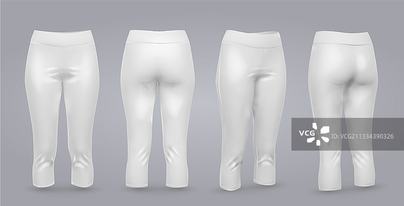女士紧身裤样机图片素材