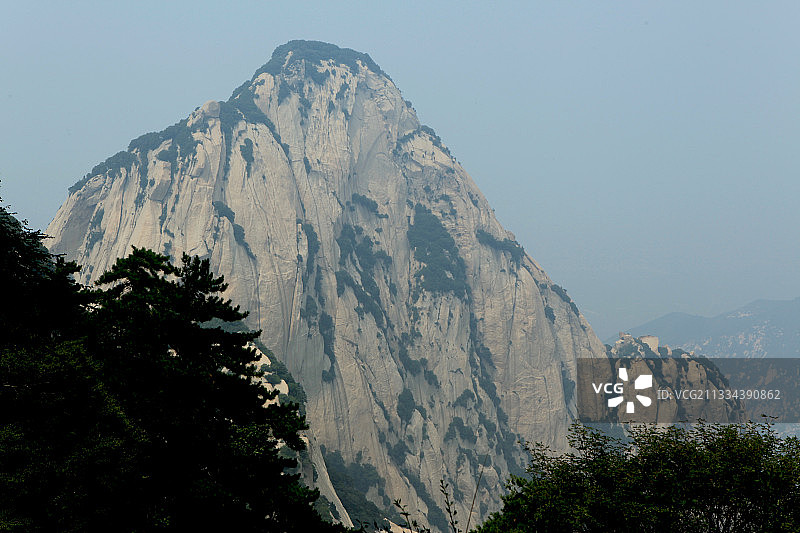 陕西华阴华山风光图片素材