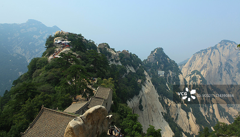 陕西华阴华山风光图片素材