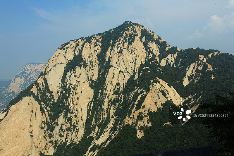 陕西华阴华山风光图片素材