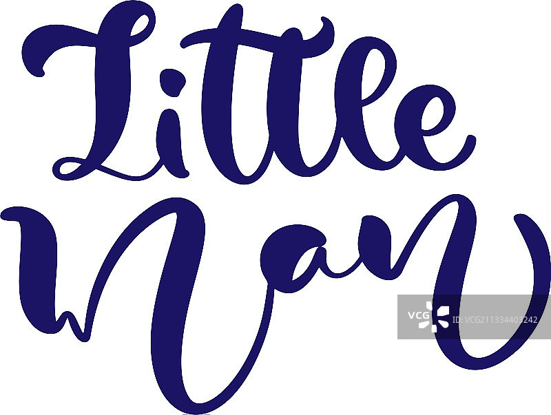 小男人手写书法图片素材