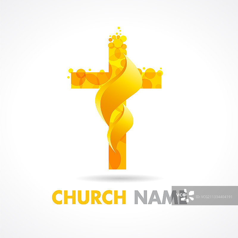 教堂火焰标志图片素材