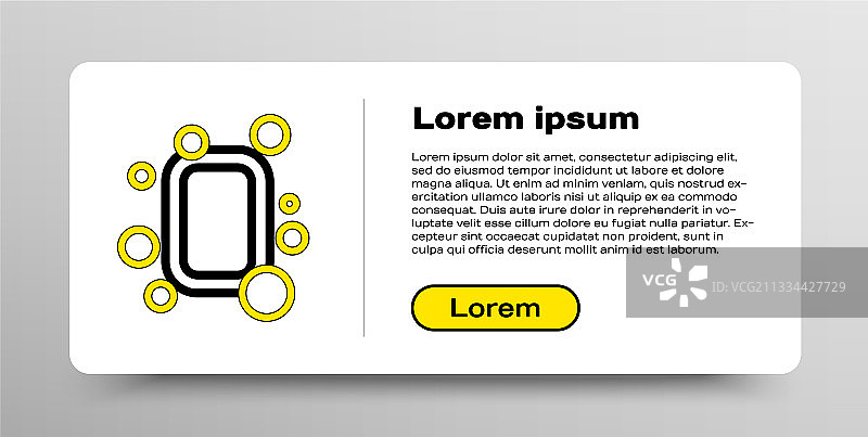 白色背景上的肥皂图标线条图片素材