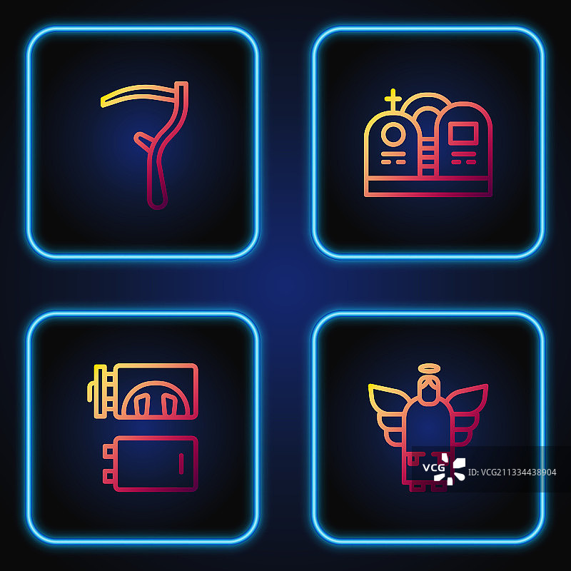 圣诞天使、火葬场图片素材