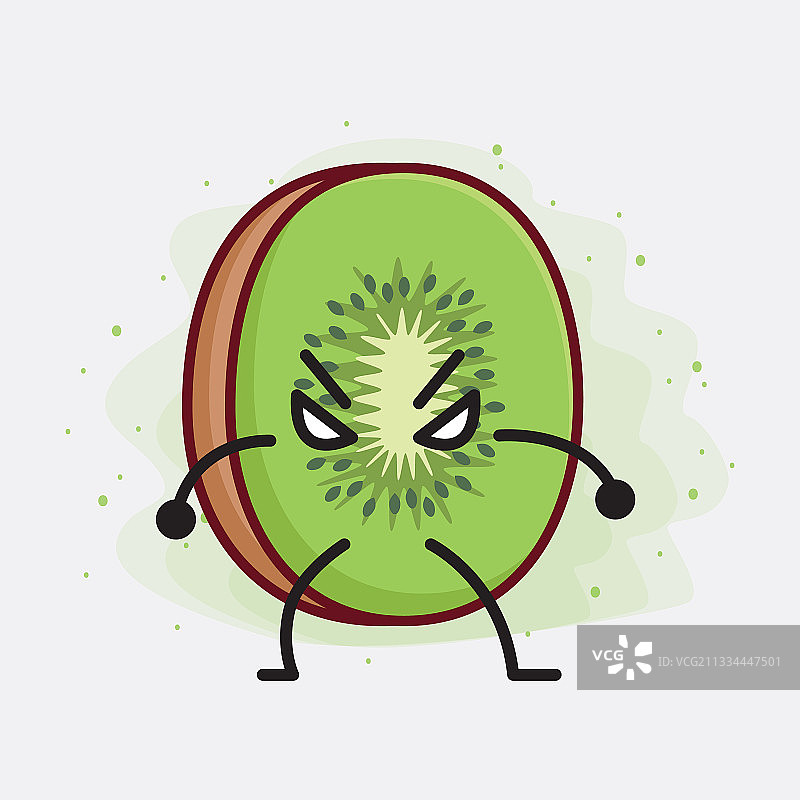 可爱卡通猕猴桃图片素材