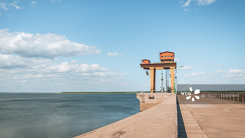 尼尔基水库图片素材