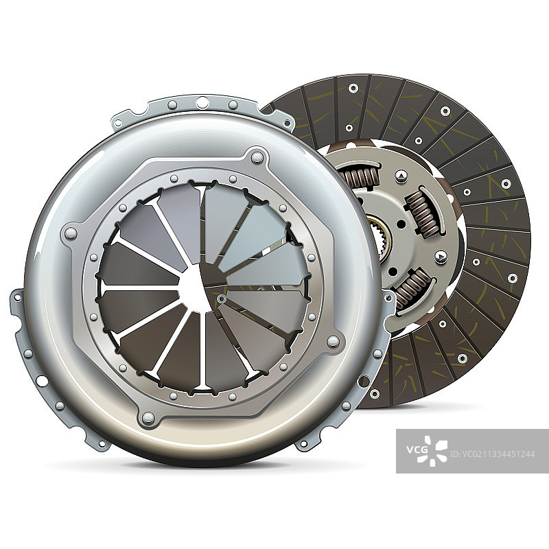 带离合器片的离合器盖图片素材