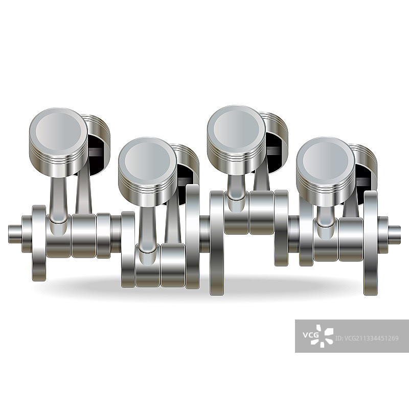 内燃机活塞图片素材