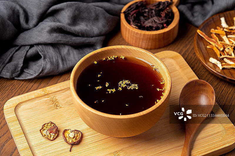 老北京特色传统饮料酸梅汤图片素材