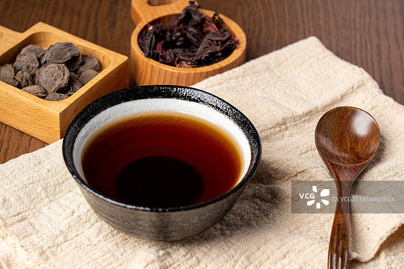 老北京特色传统饮料酸梅汤图片素材