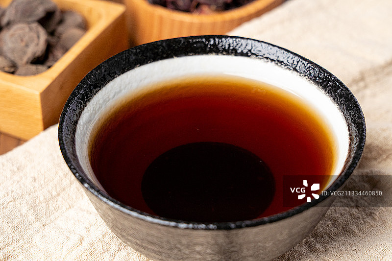 老北京特色传统饮料酸梅汤图片素材