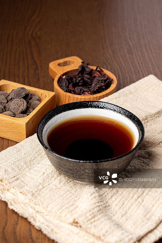 老北京特色传统饮料酸梅汤图片素材