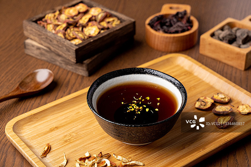 老北京特色传统饮料酸梅汤图片素材