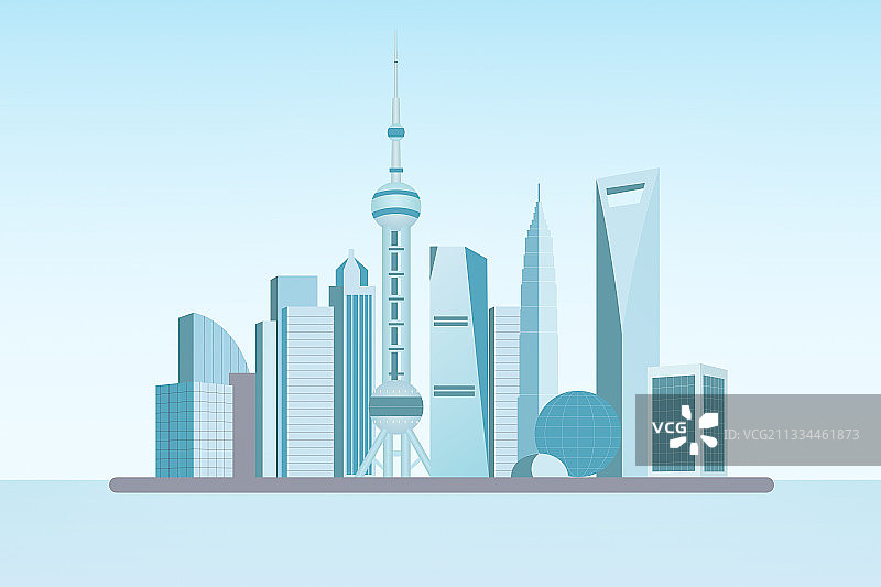 上海建筑群图片素材