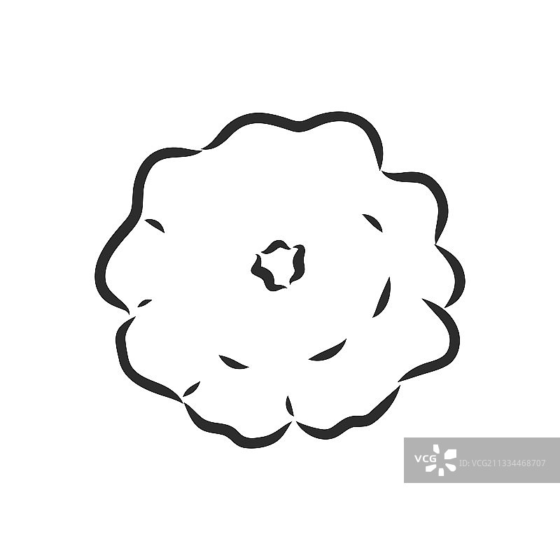 手绘涂鸦素描 isolated图片素材