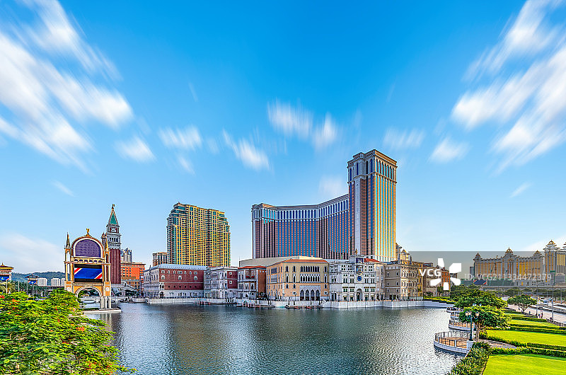 澳门威尼斯城市建筑图片素材