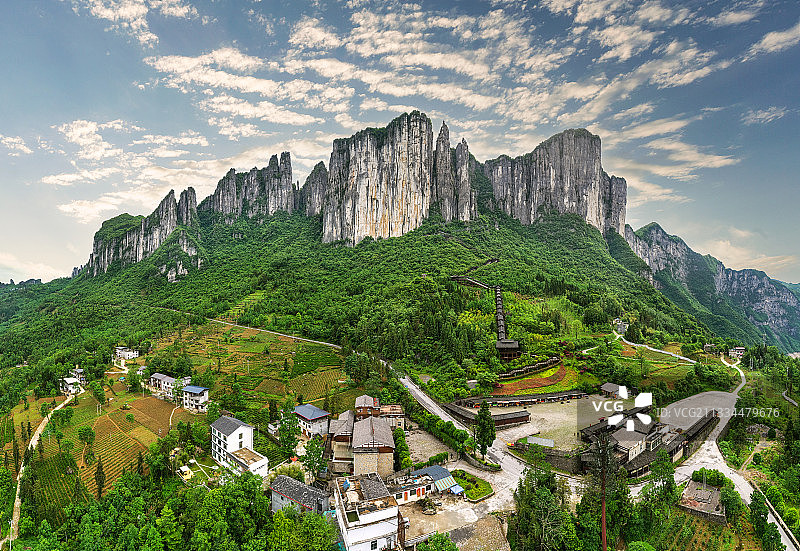 恩施大峡谷五A景区图片素材