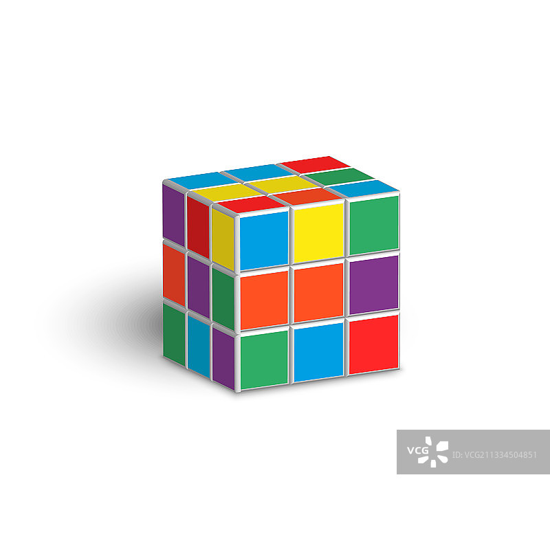 未解魔方3D 2.5D图形图片素材