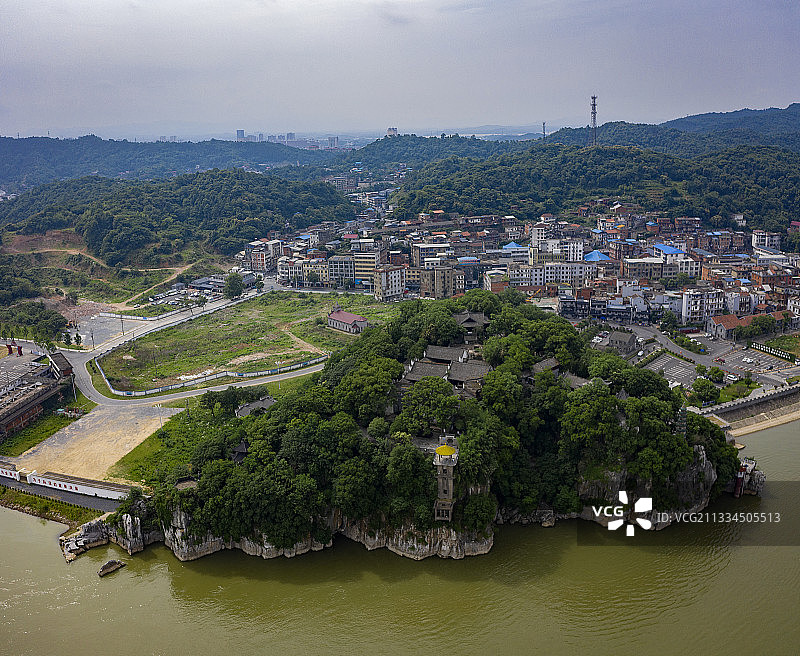 苏轼《石钟山记》鄱阳湖湖口县石钟山图片素材
