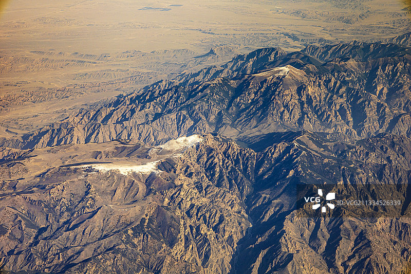 贺兰山航拍图片素材