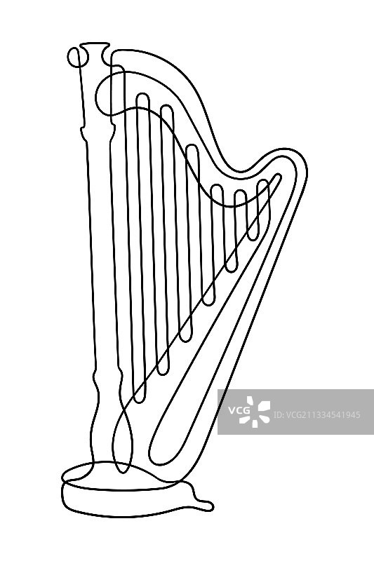 单线绘画图片素材