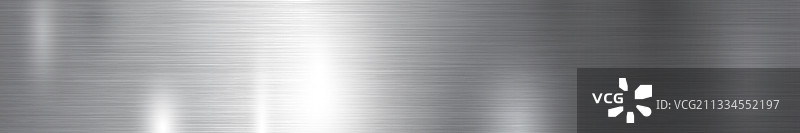 带有反射的银色金属纹理全景图片素材