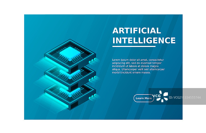 量子计算机大数据处理服务器图片素材