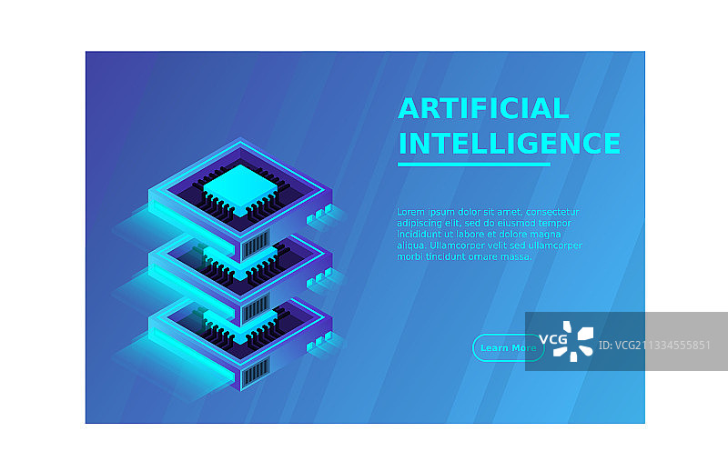 量子计算机大数据处理服务器图片素材