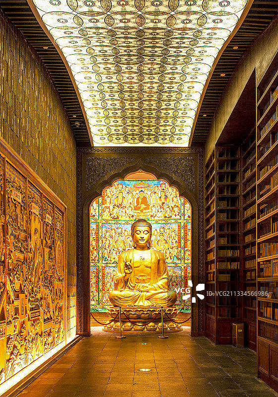 南无阿弥陀佛-南京大报恩寺图片素材