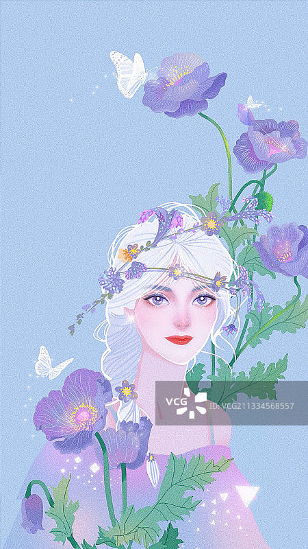 花仙子图片素材