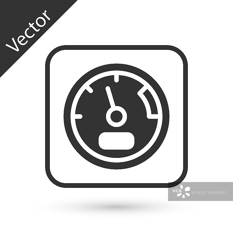 灰色桑拿温度计图标图片素材