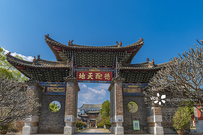 云南建水文庙图片素材