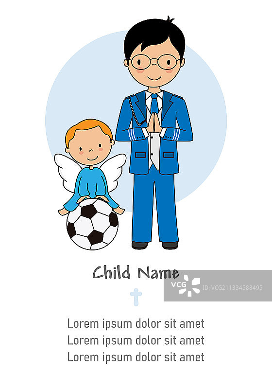 我的第一次圣餐男孩图片素材