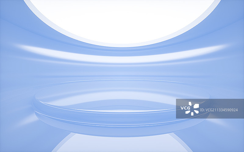 白色产品展台三维图形图片素材