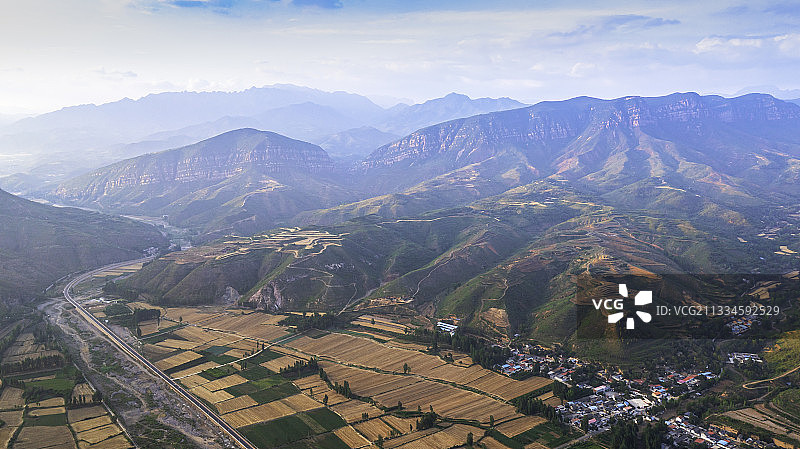 远山如黛图片素材