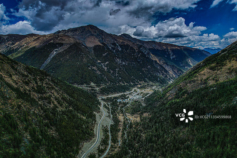 川西大雪山图片素材