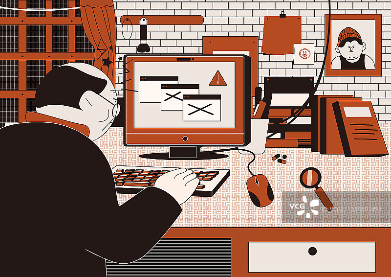 《阂》——电脑学习图片素材